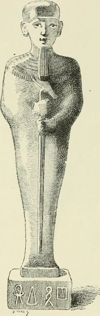 An illustration from A history of art in ancient Egypt, 1883, leaf 135
