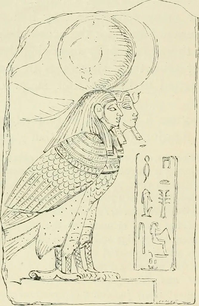An illustration from A history of art in ancient Egypt, 1883, leaf 141
