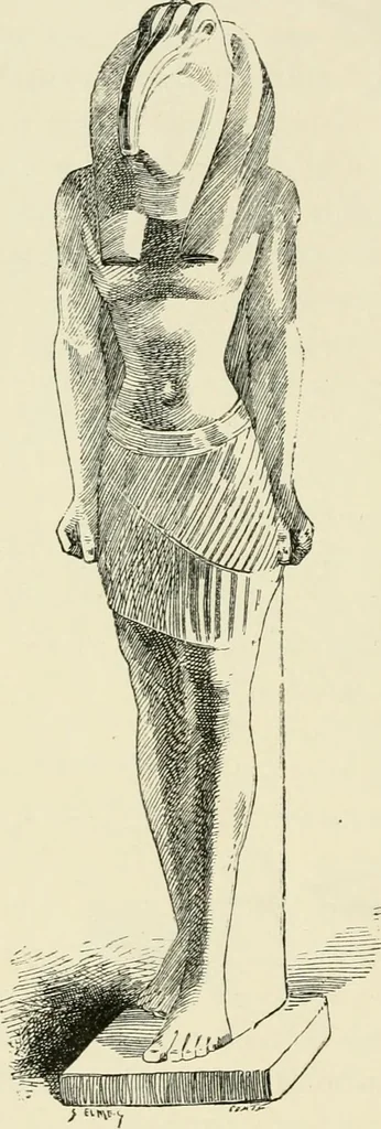 An illustration from A history of art in ancient Egypt, 1883, leaf 149