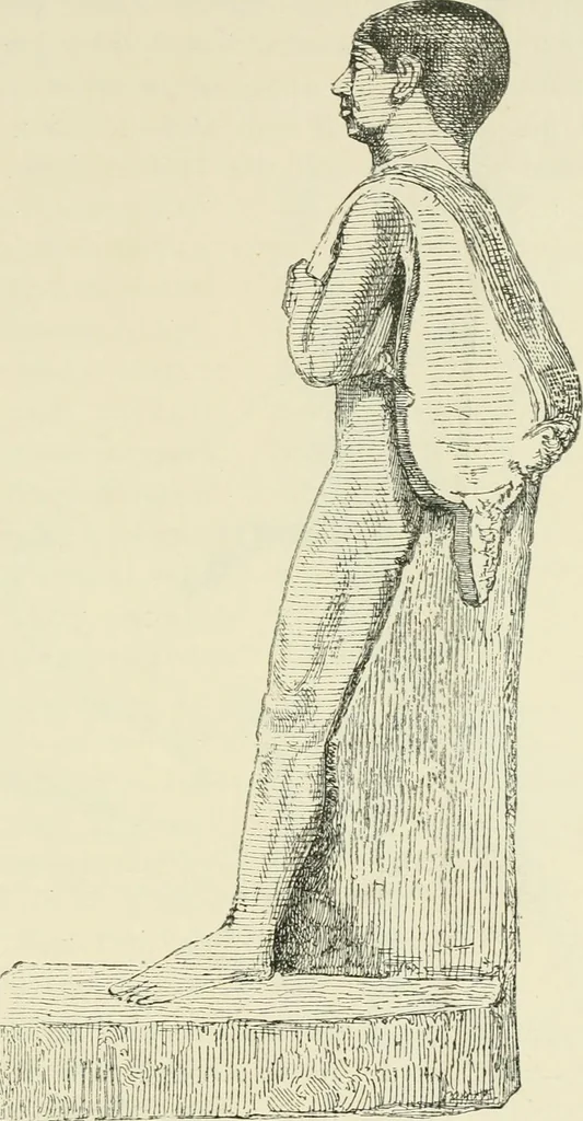 An illustration from A history of art in ancient Egypt, 1883, leaf 156