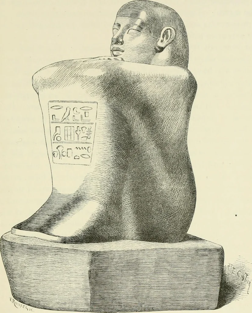 An illustration from A history of art in ancient Egypt, 1883, leaf 162