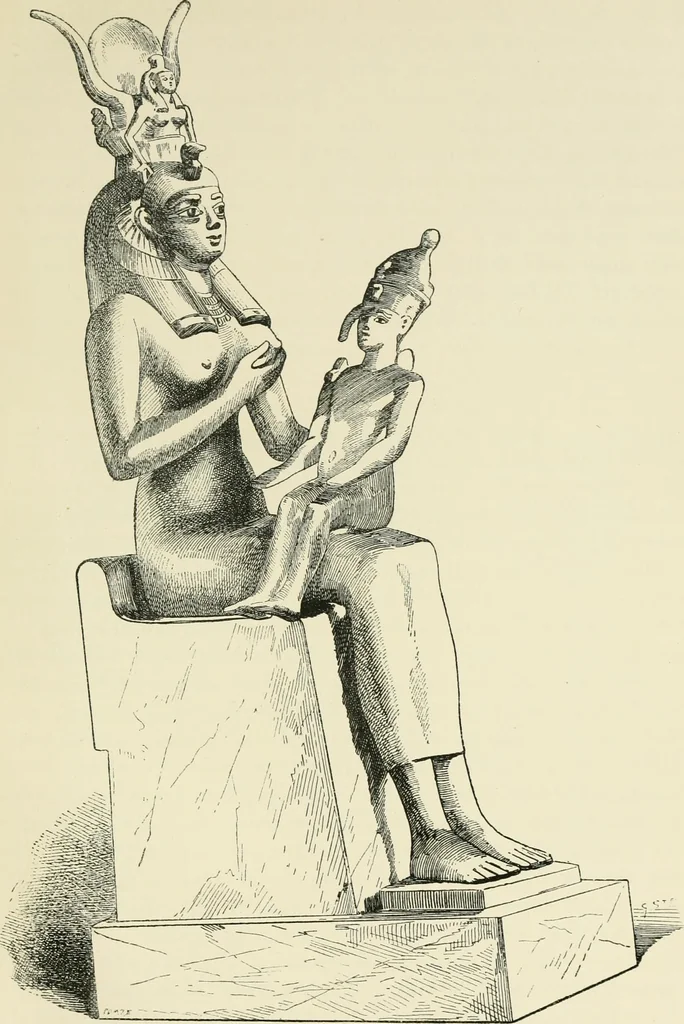An illustration from A history of art in ancient Egypt, 1883, leaf 170