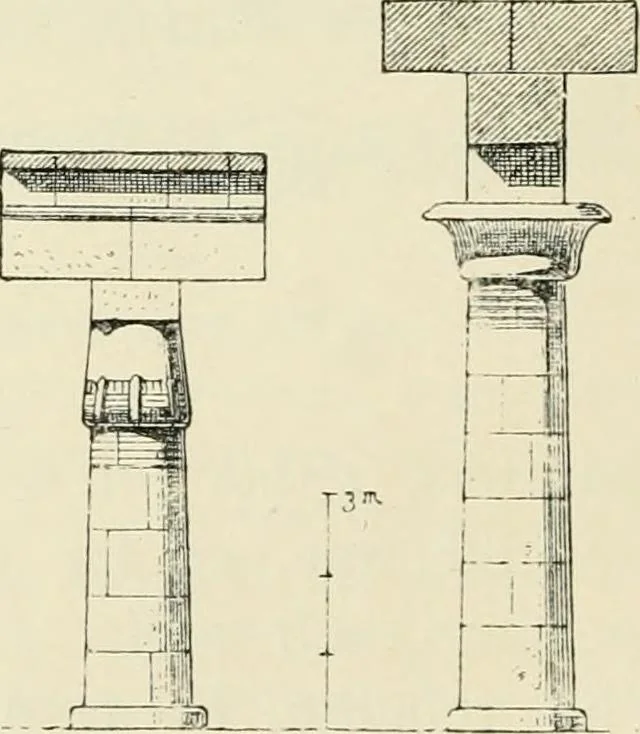 An illustration from A history of art in ancient Egypt, 1883, leaf 183