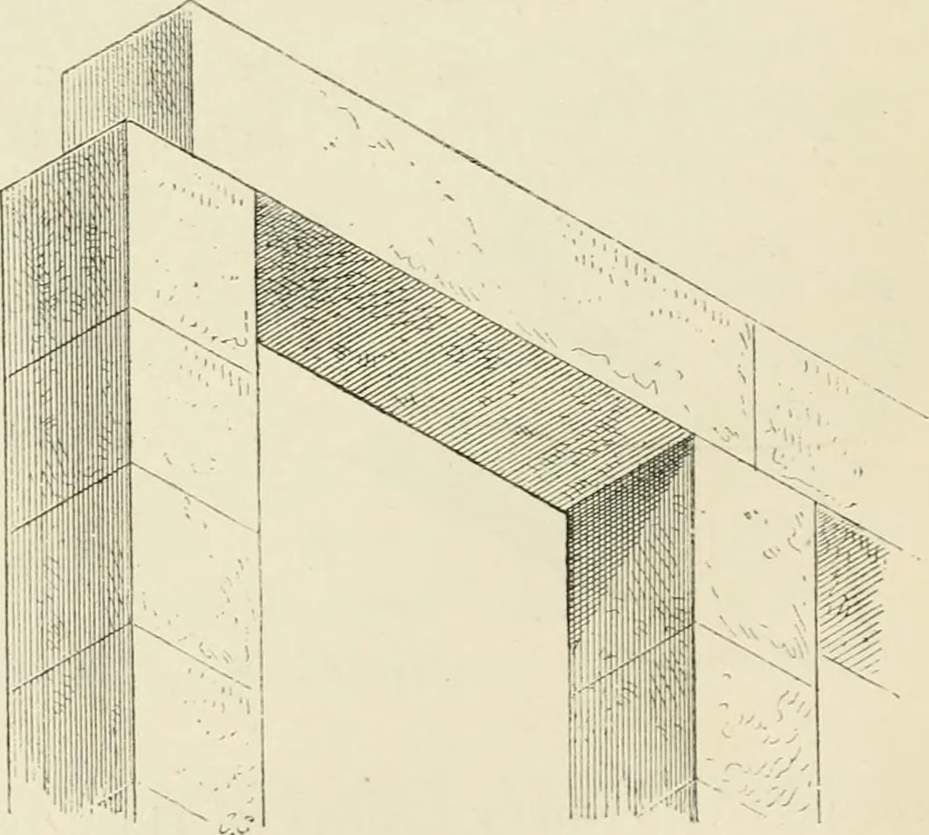 An illustration from A history of art in ancient Egypt, 1883, leaf 193