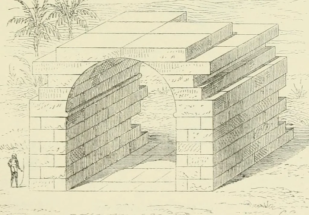 An illustration from A history of art in ancient Egypt, 1883, leaf 196