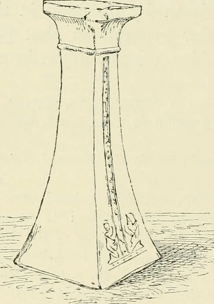 An illustration from A history of art in ancient Egypt, 1883, leaf 233