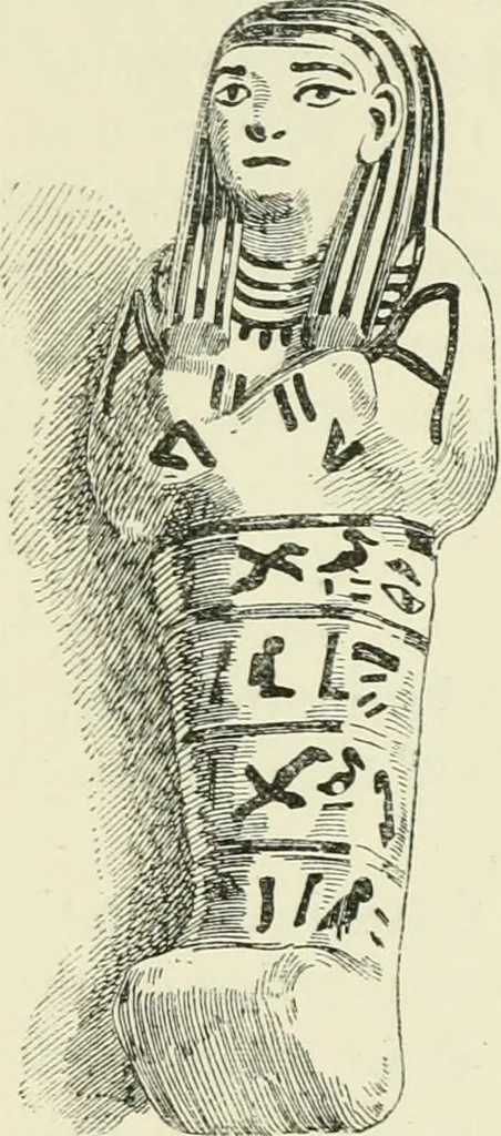 An illustration from A history of art in ancient Egypt, 1883, leaf 236