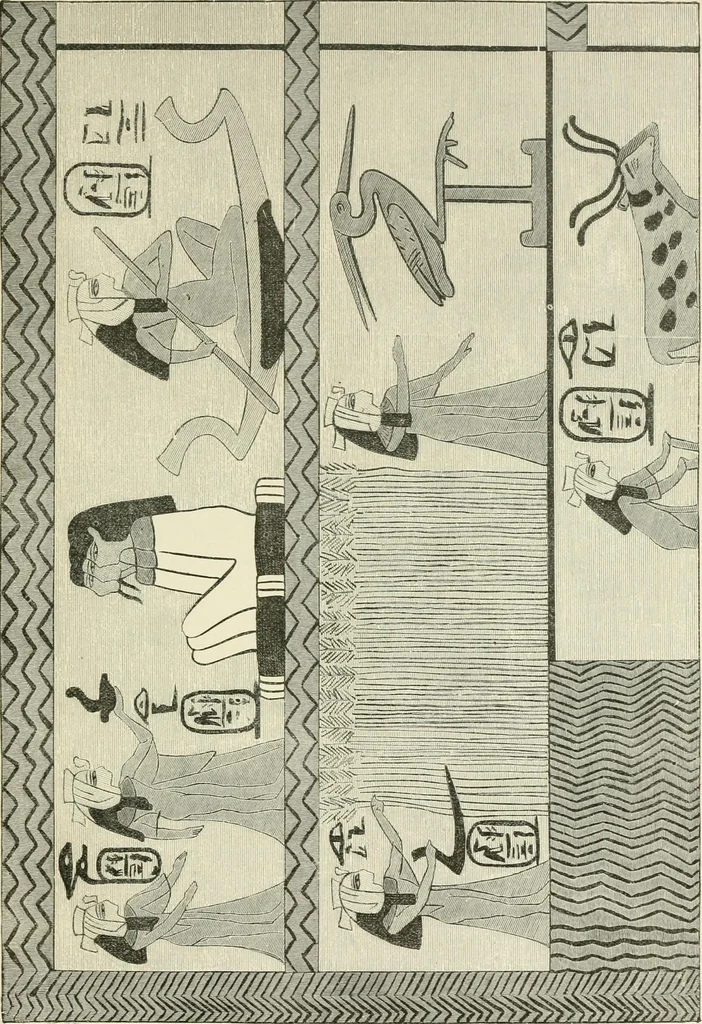 An illustration from A history of art in ancient Egypt, 1883, leaf 238