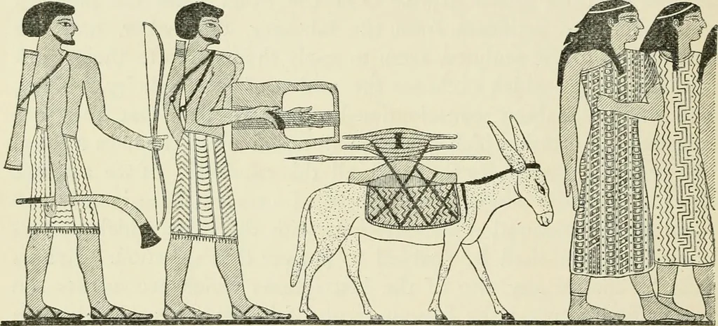 An illustration from A history of art in ancient Egypt, 1883, leaf 241