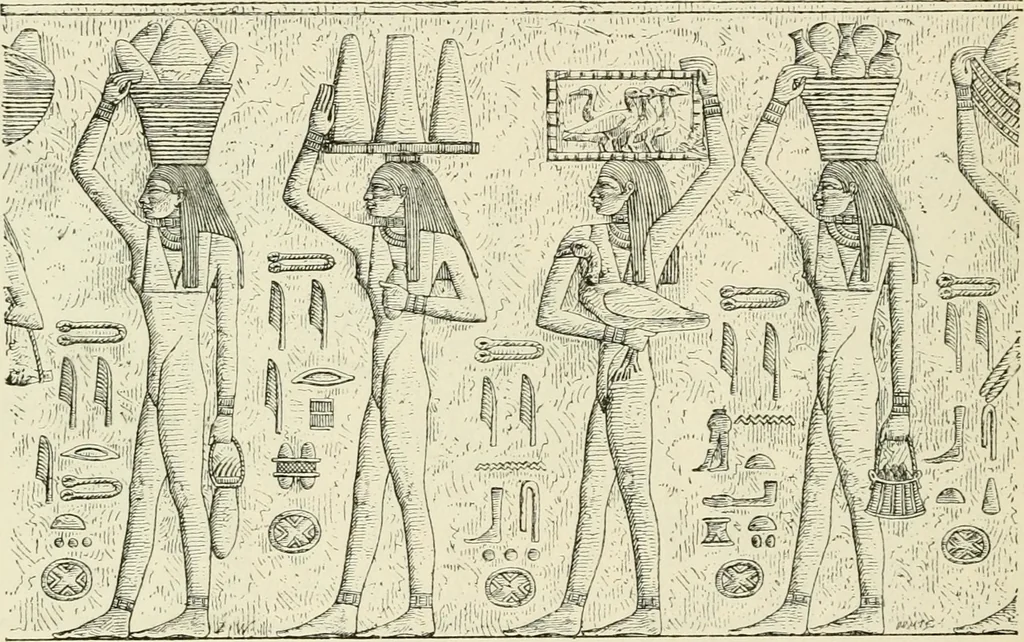 An illustration from A history of art in ancient Egypt, 1883, leaf 243