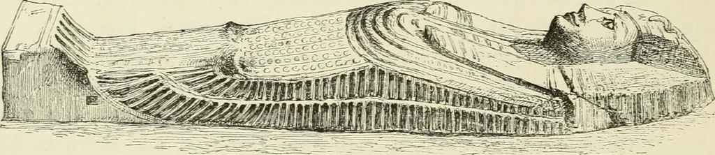 An illustration from A history of art in ancient Egypt, 1883, leaf 247