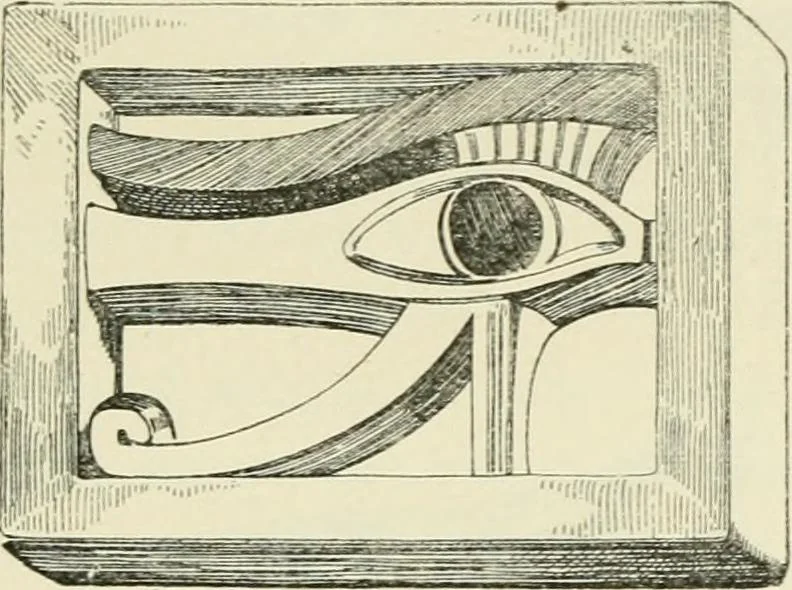 An illustration from A history of art in ancient Egypt, 1883, leaf 248
