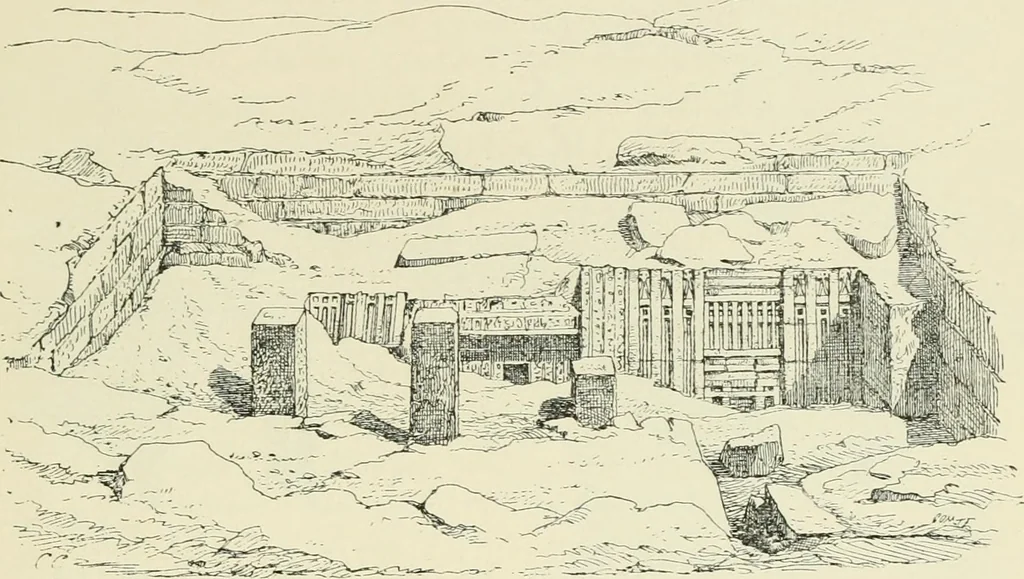 An illustration from A history of art in ancient Egypt, 1883, leaf 256