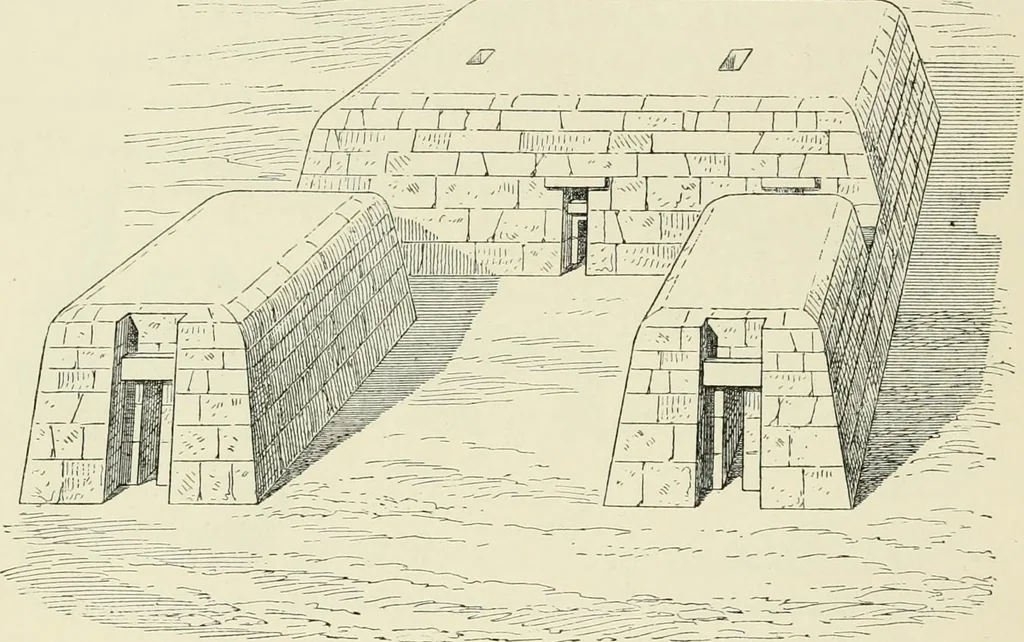 An illustration from A history of art in ancient Egypt, 1883, leaf 257