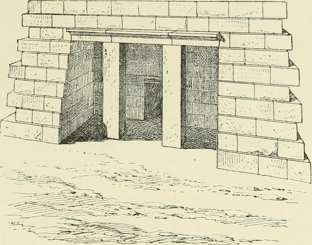 An illustration from A history of art in ancient Egypt, 1883, leaf 260