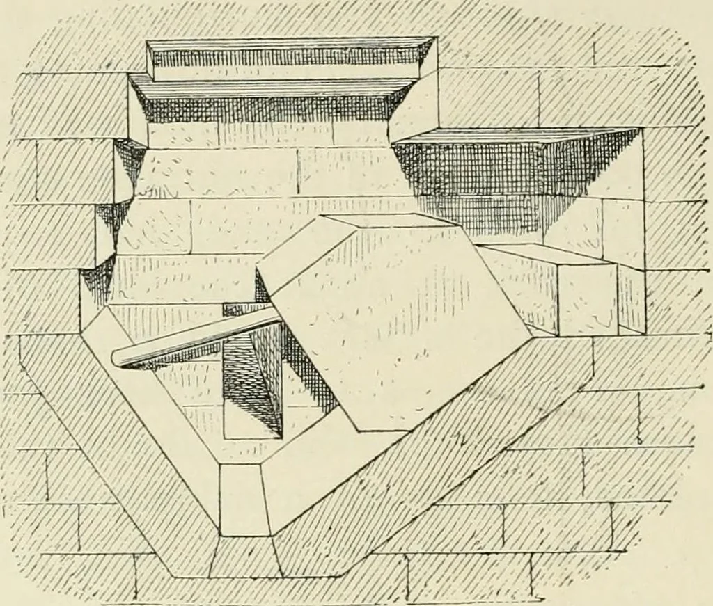 An illustration from A history of art in ancient Egypt, 1883, leaf 309