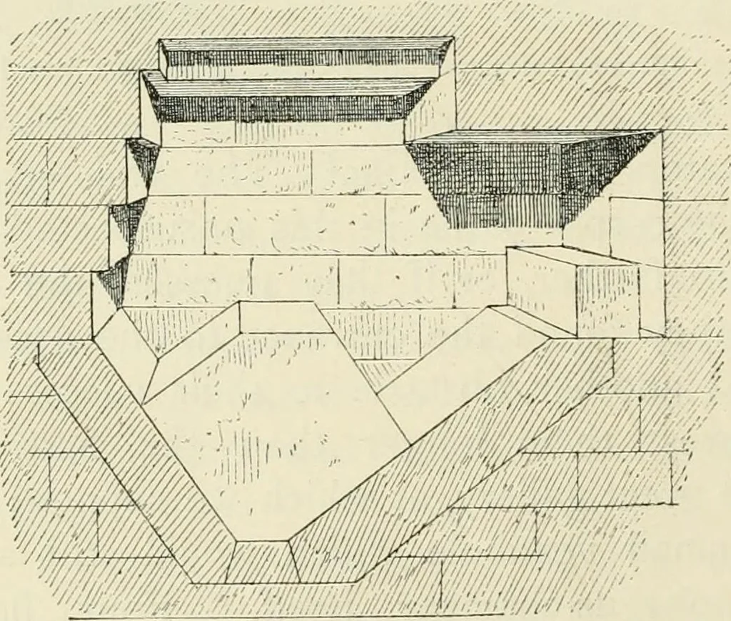 An illustration from A history of art in ancient Egypt, 1883, leaf 309