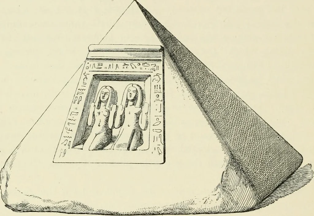 An illustration from A history of art in ancient Egypt, 1883, leaf 319