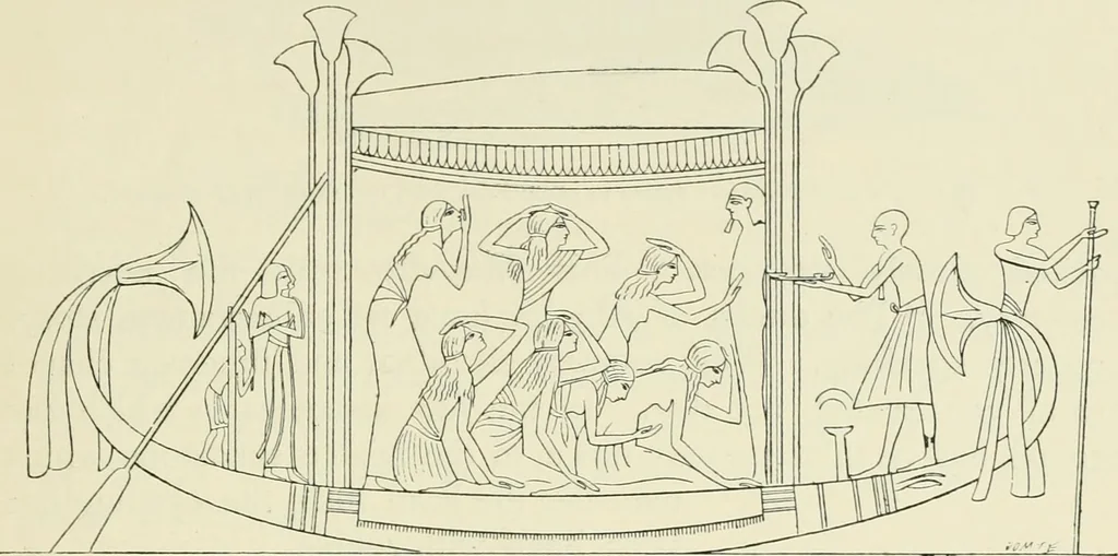 An illustration from A history of art in ancient Egypt, 1883, leaf 332
