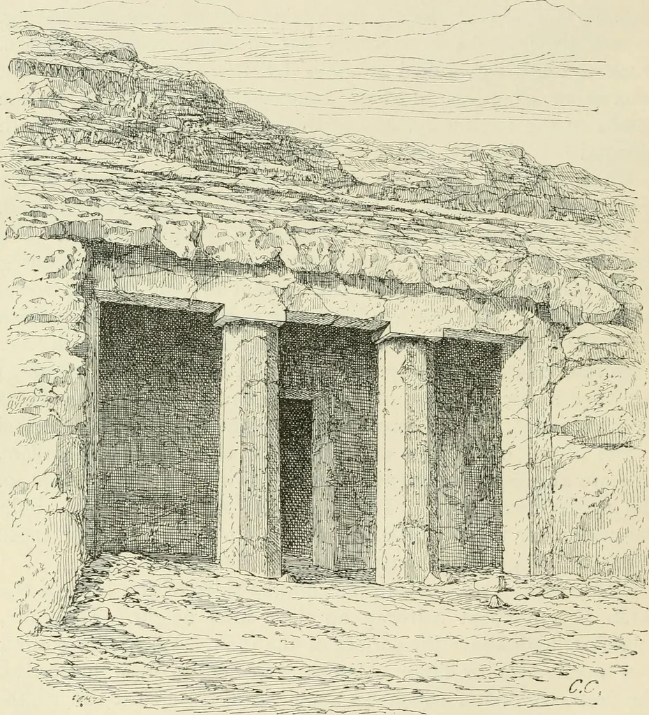 An illustration from A history of art in ancient Egypt, 1883, leaf 339