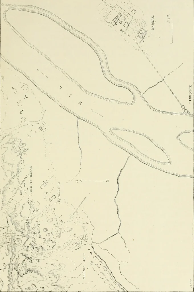 An illustration from A history of art in ancient Egypt, 1883, leaf 346