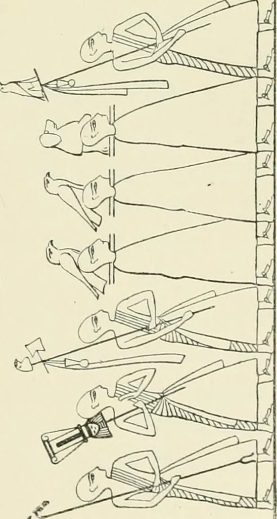 An illustration from A history of art in ancient Egypt, 1883, leaf 350