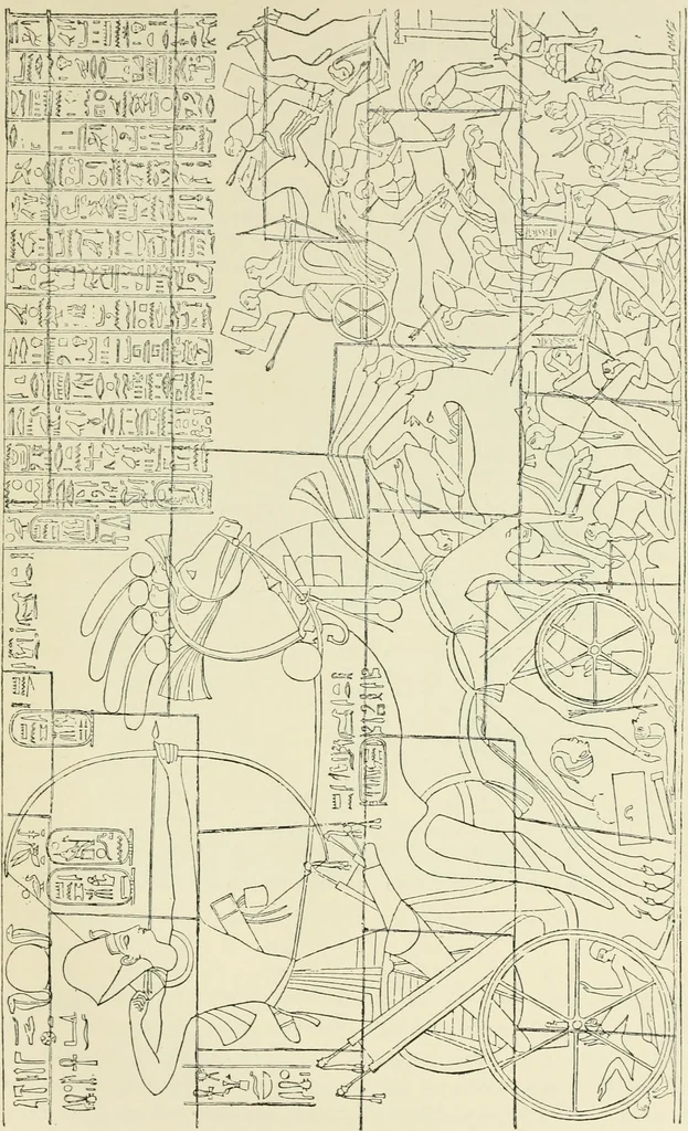 An illustration from A history of art in ancient Egypt, 1883, leaf 360