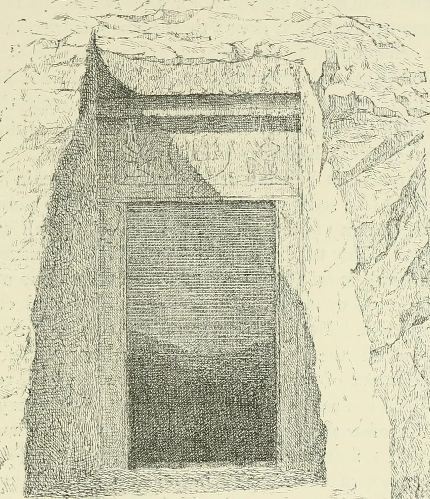 An illustration from A history of art in ancient Egypt, 1883, leaf 366