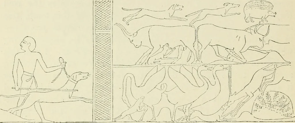 An illustration from A history of art in ancient Egypt, 1883, leaf 375