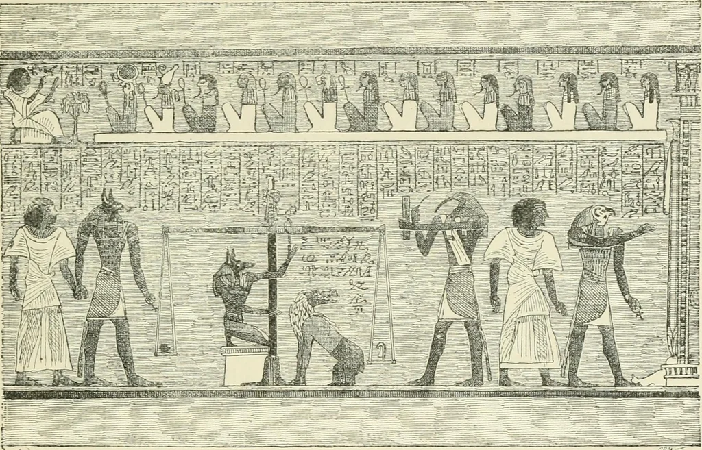An illustration from A history of art in ancient Egypt, 1883, leaf 376