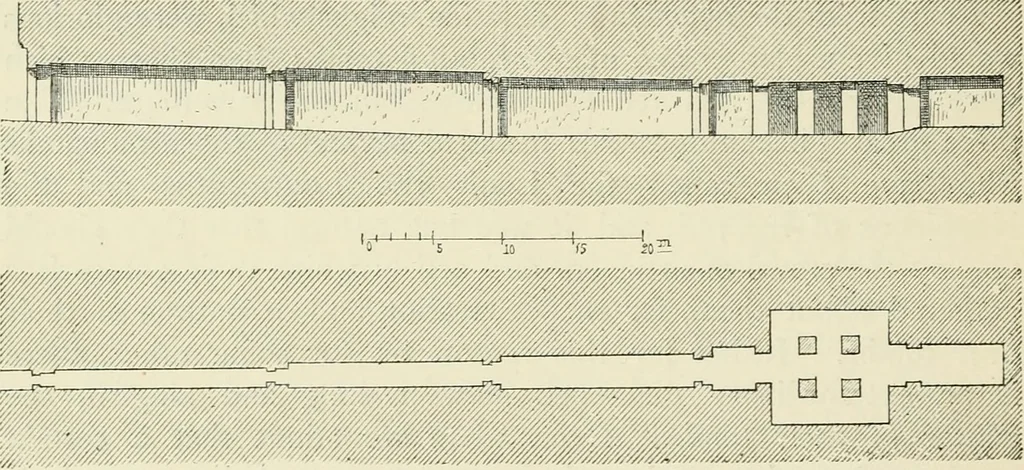 An illustration from A history of art in ancient Egypt, 1883, leaf 381