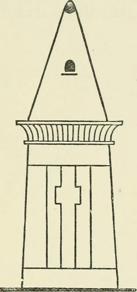 An illustration from A history of art in ancient Egypt, 1883, leaf 384