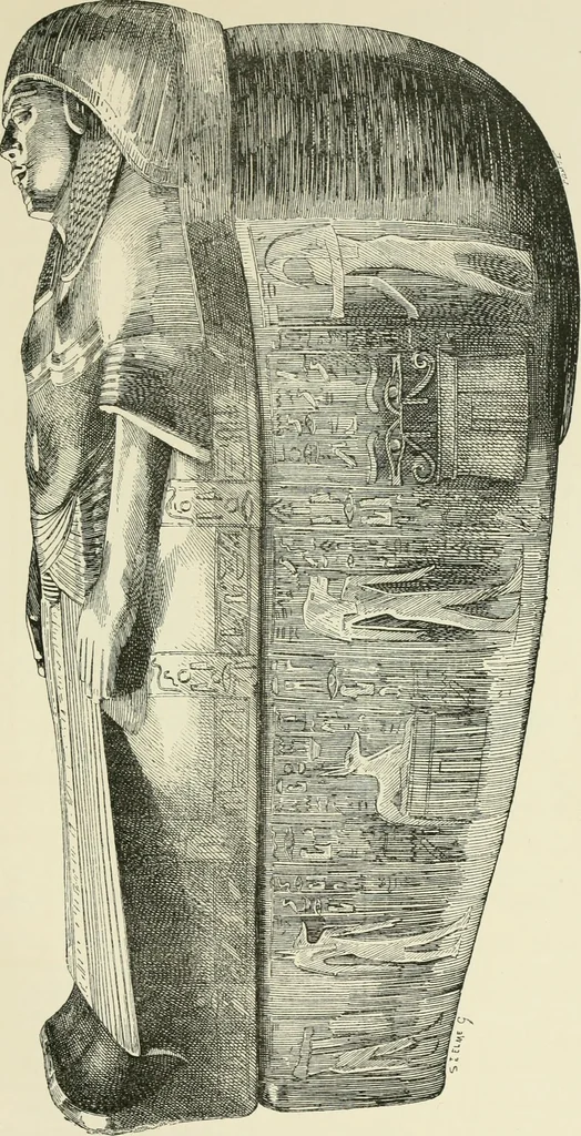 An illustration from A history of art in ancient Egypt, 1883, leaf 392