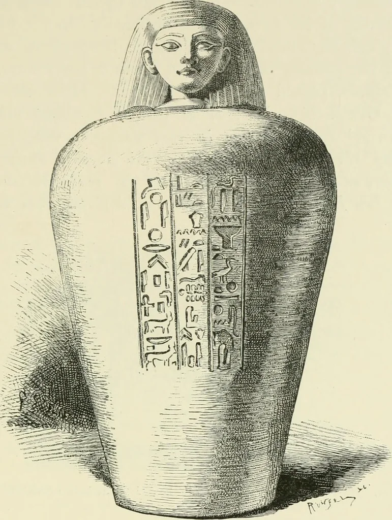An illustration from A history of art in ancient Egypt, 1883, leaf 394