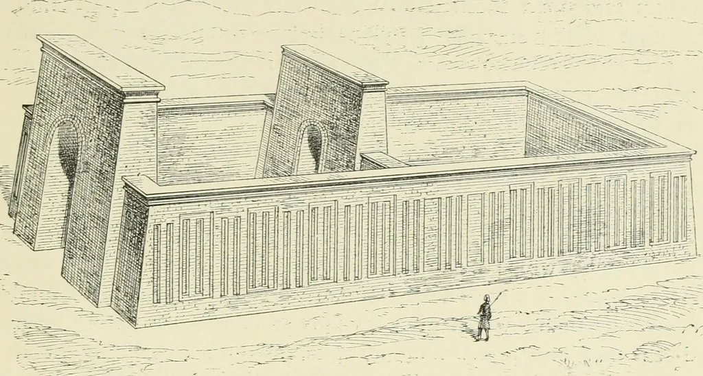 An illustration from A history of art in ancient Egypt, 1883, leaf 402