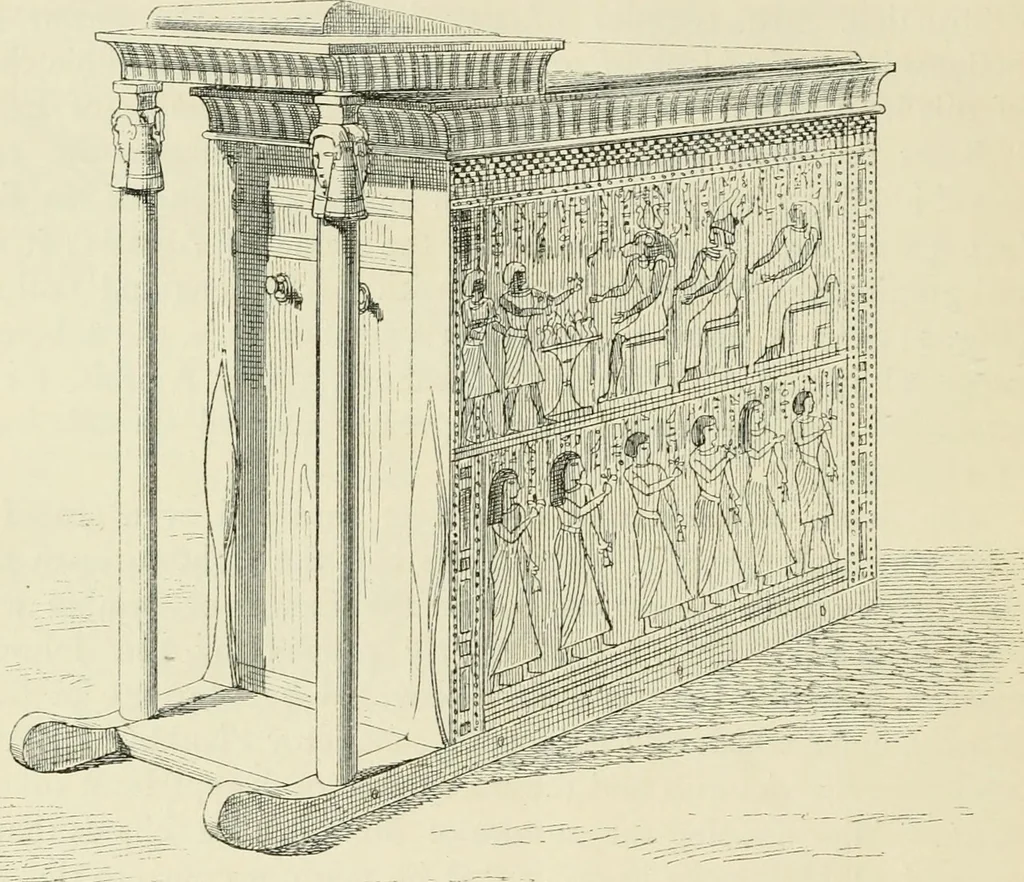 An illustration from A history of art in ancient Egypt, 1883, leaf 443