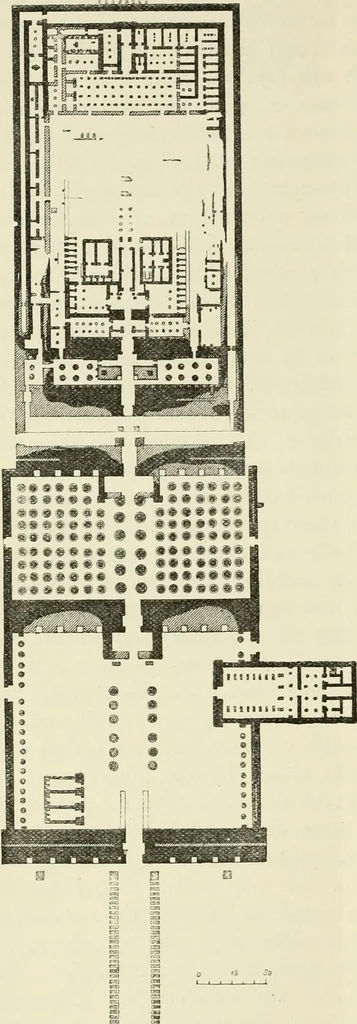 An illustration from A history of art in ancient Egypt, 1883, leaf 447