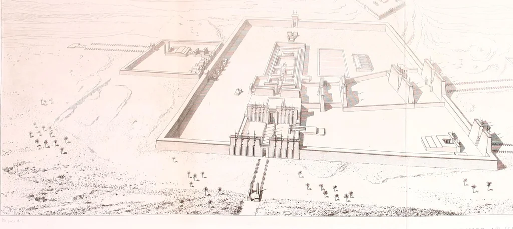 An illustration from A history of art in ancient Egypt, 1883, leaf 450