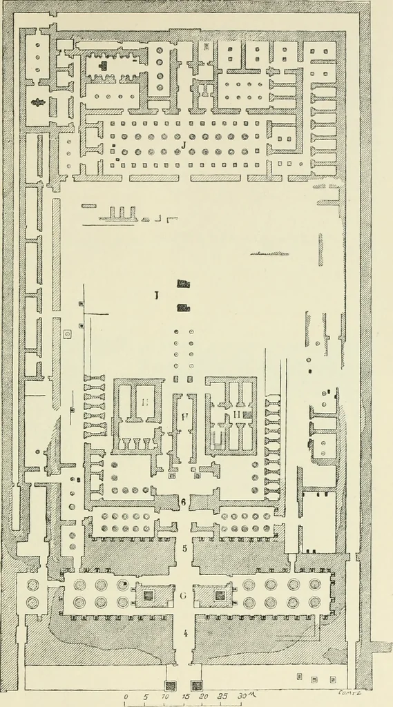 An illustration from A history of art in ancient Egypt, 1883, leaf 458