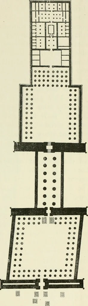 An illustration from A history of art in ancient Egypt, 1883, leaf 464