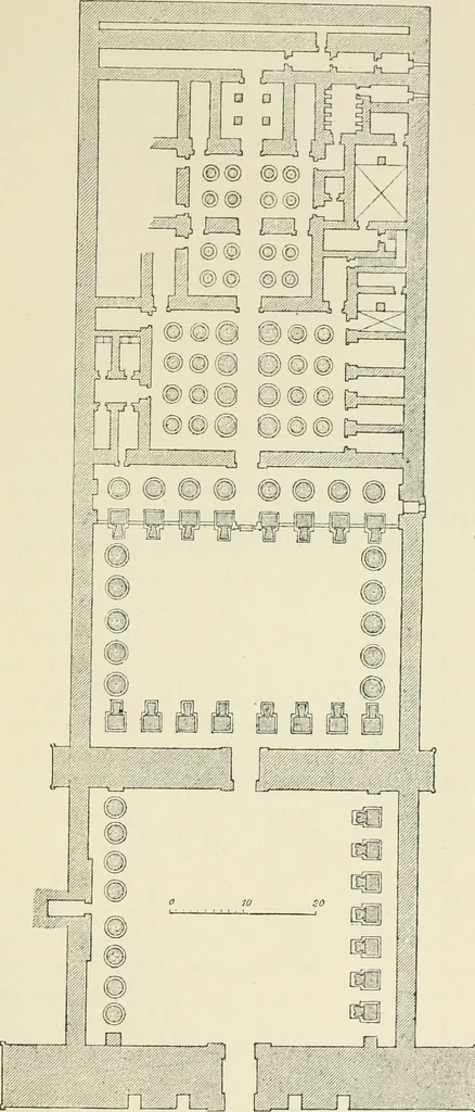 An illustration from A history of art in ancient Egypt, 1883, leaf 478
