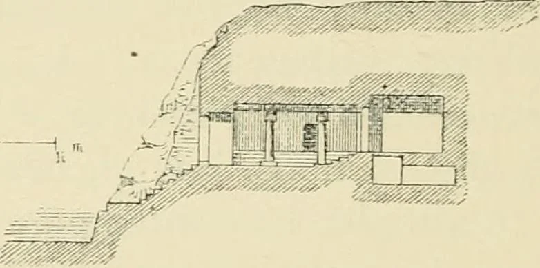 An illustration from A history of art in ancient Egypt, 1883, leaf 501