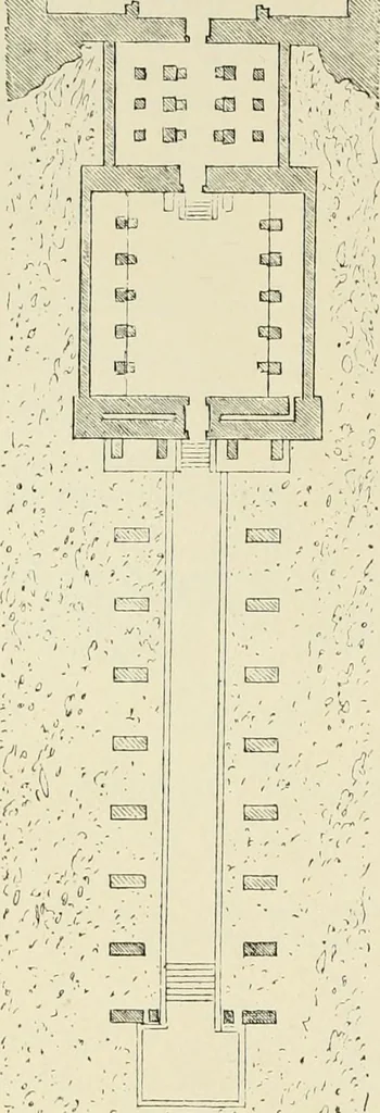 An illustration from A history of art in ancient Egypt, 1883, leaf 503