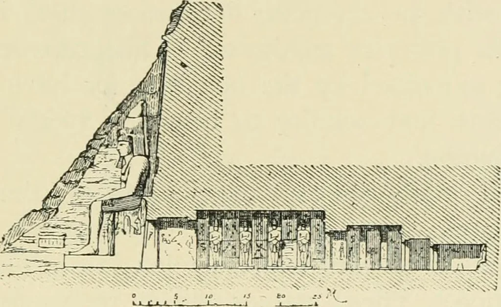 An illustration from A history of art in ancient Egypt, 1883, leaf 512