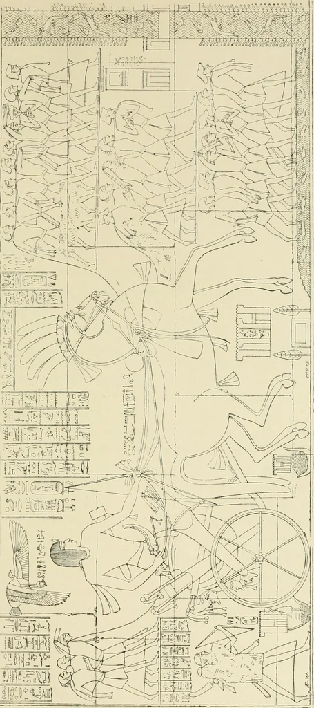 An illustration from A history of art in ancient Egypt, 1883, leaf 532