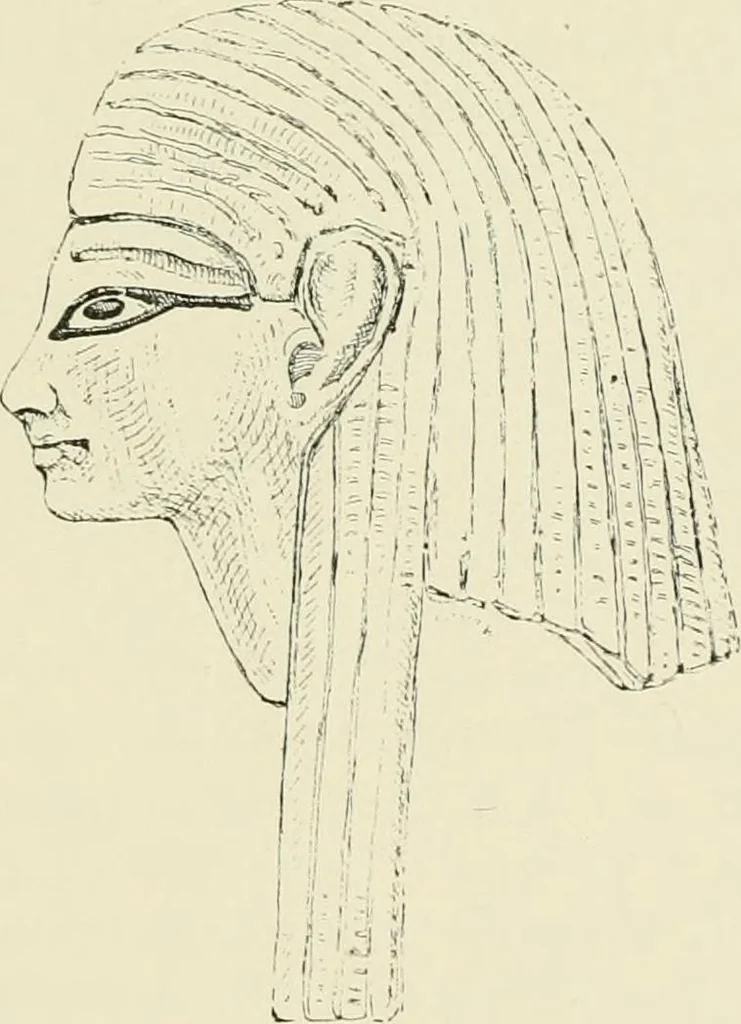 An illustration from A history of art in ancient Egypt, 1883, leaf 80