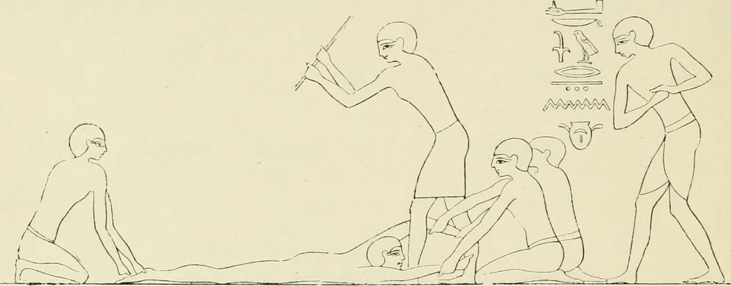 An illustration from A history of art in ancient Egypt, 1883, leaf 89