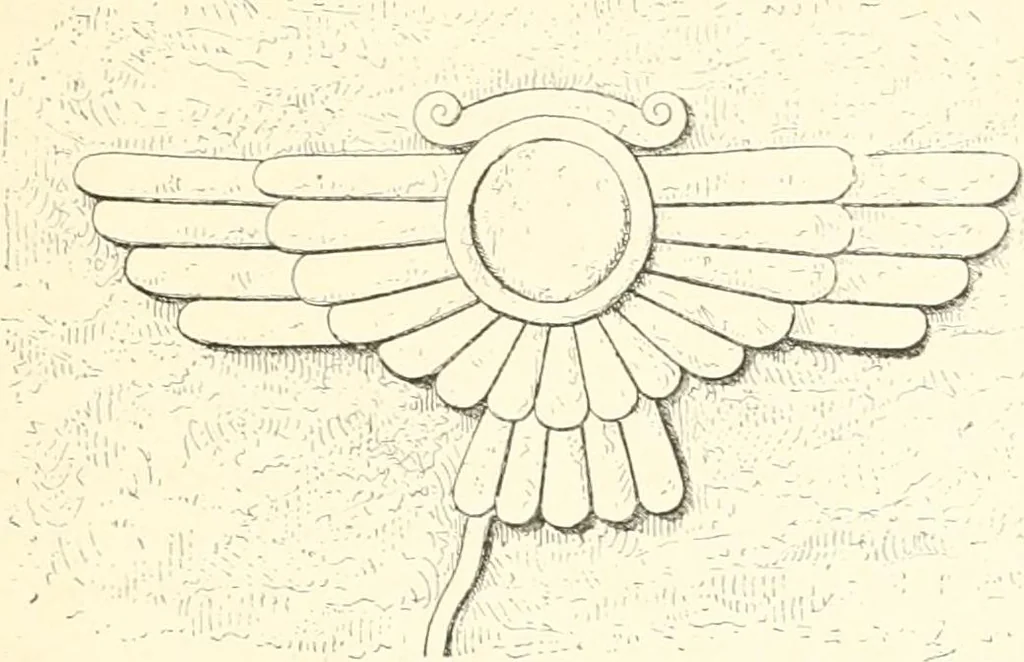An illustration from A history of art in Chaldæa & Assyria, 1884, leaf 108