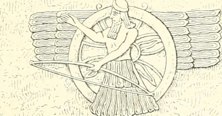 An illustration from A history of art in Chaldæa & Assyria, 1884, leaf 108