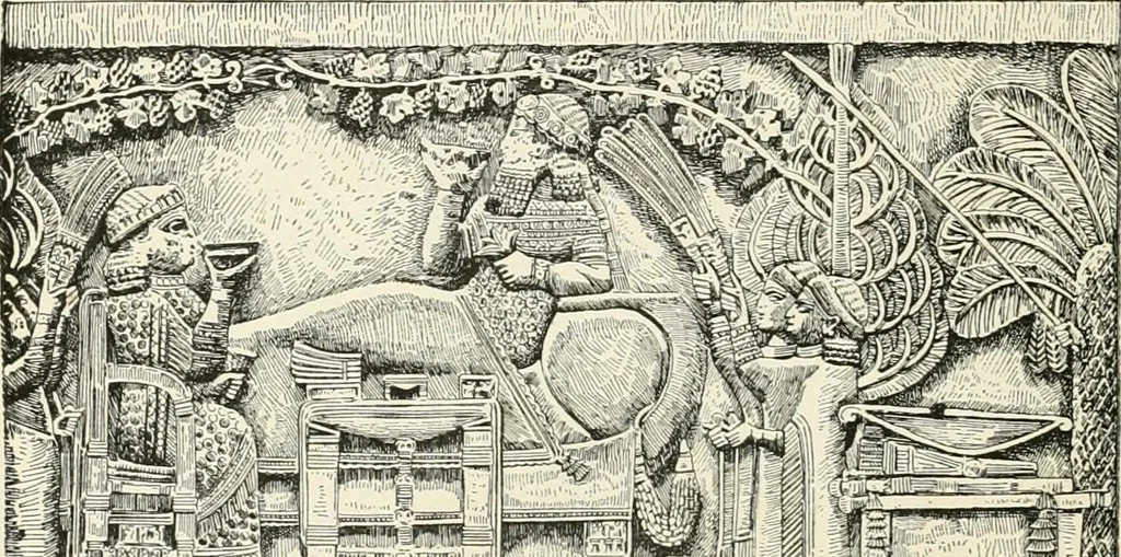 An illustration from A history of art in Chaldæa & Assyria, 1884, leaf 129